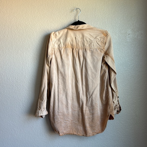 Madewell Light Tan Casual Shirt - Picture 3 of 3